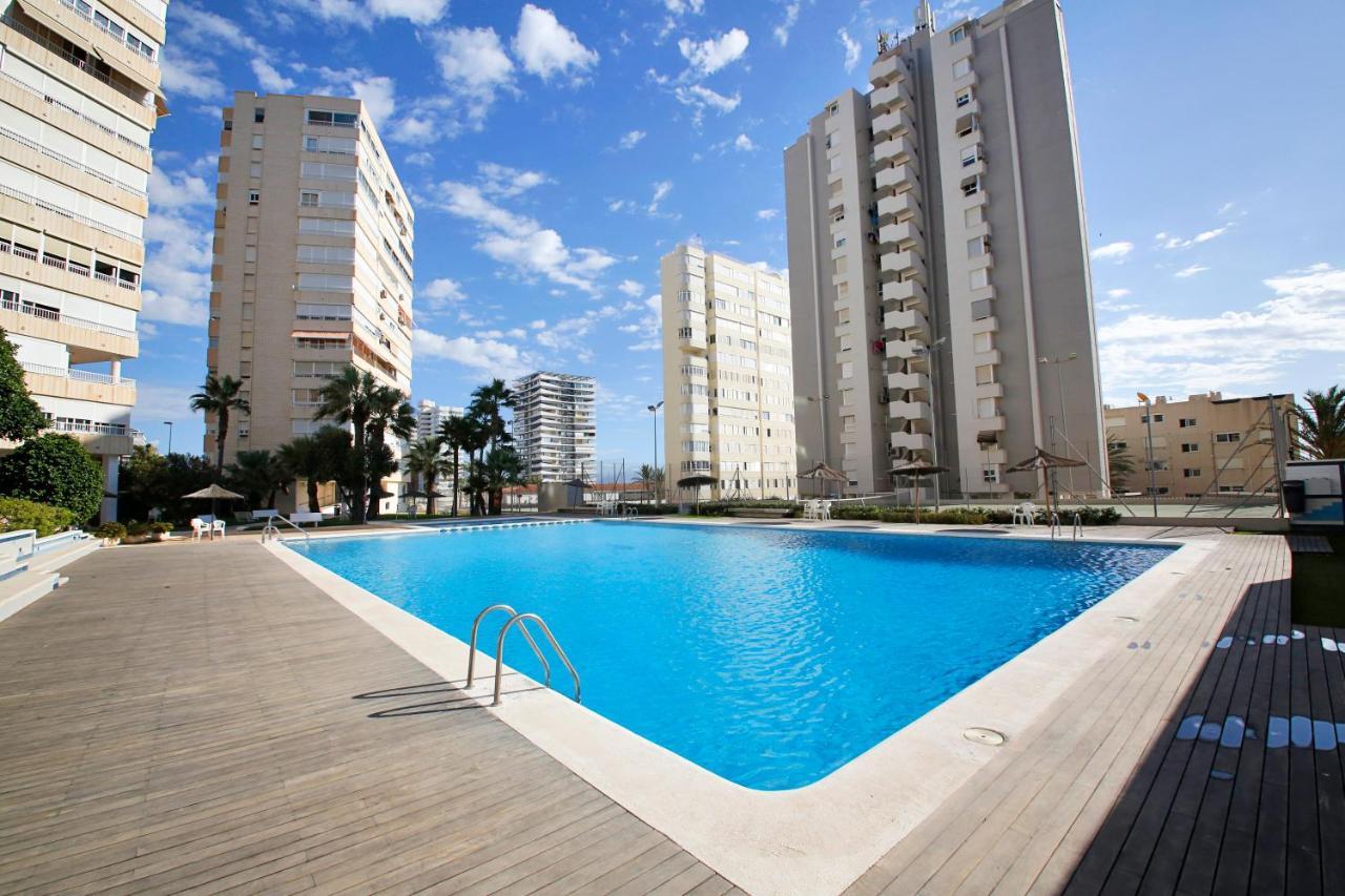 In Front Of The Sea With Ac And Pool Apartment Alicante Exterior photo